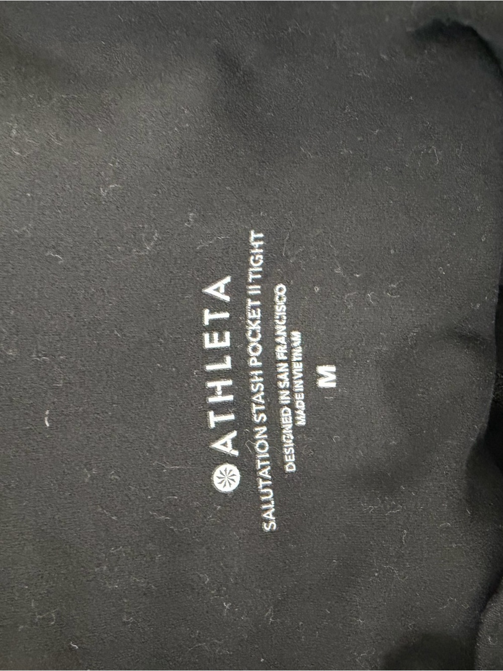 Athleta Salutation Stash High Rise
Legging Size M.  Great condition - Picture 9 of 10